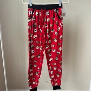 *NWT* Pillow Talk Red Dog Print Pajama Pants